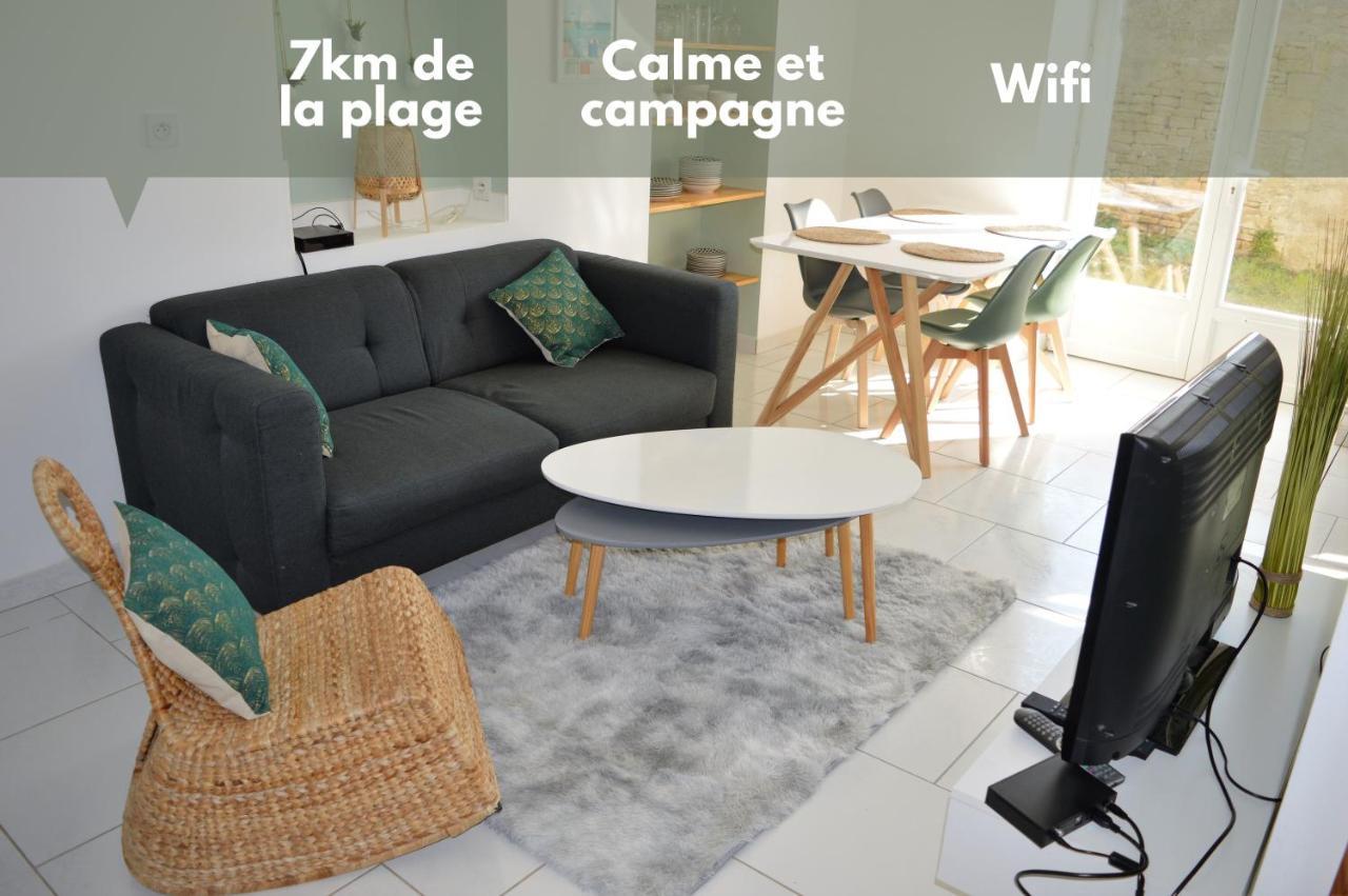 Colombiers-sur-SeullesEntre Terre Et Mer - Maison Pour Se Ressourcer别墅 外观 照片